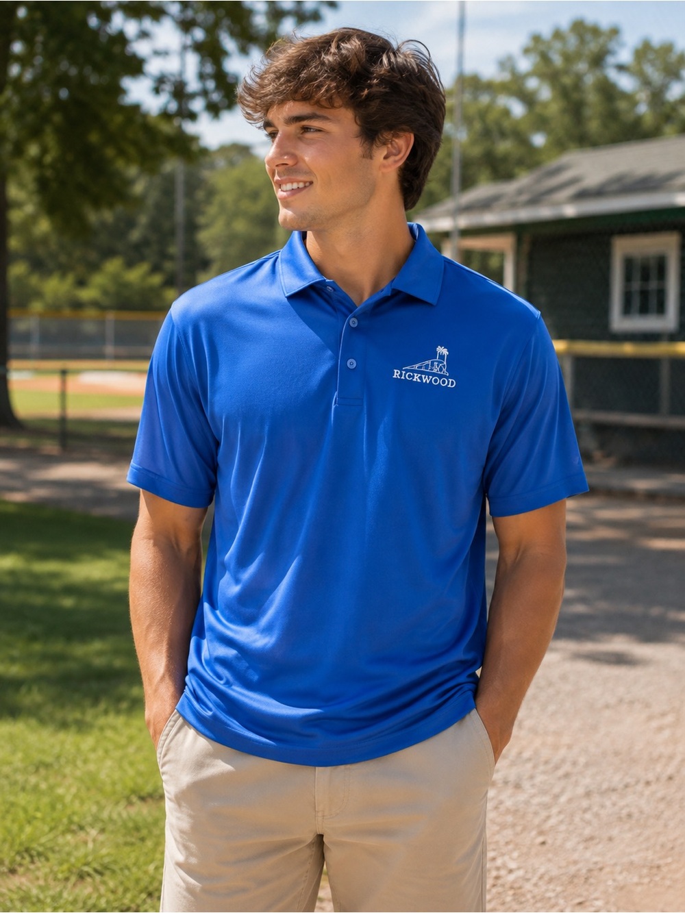 NWT Core365 Rickwood Field America's Oldest Baseball Park Performance Polo - Med